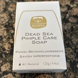 Kedma Dead Sea Pimple Care Soap-New In Package.  4.4 oz